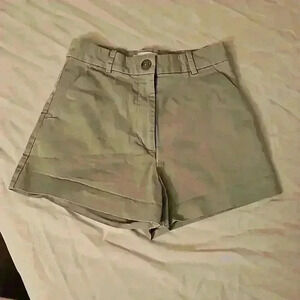 H&M Green Chino Shorts / Size 2